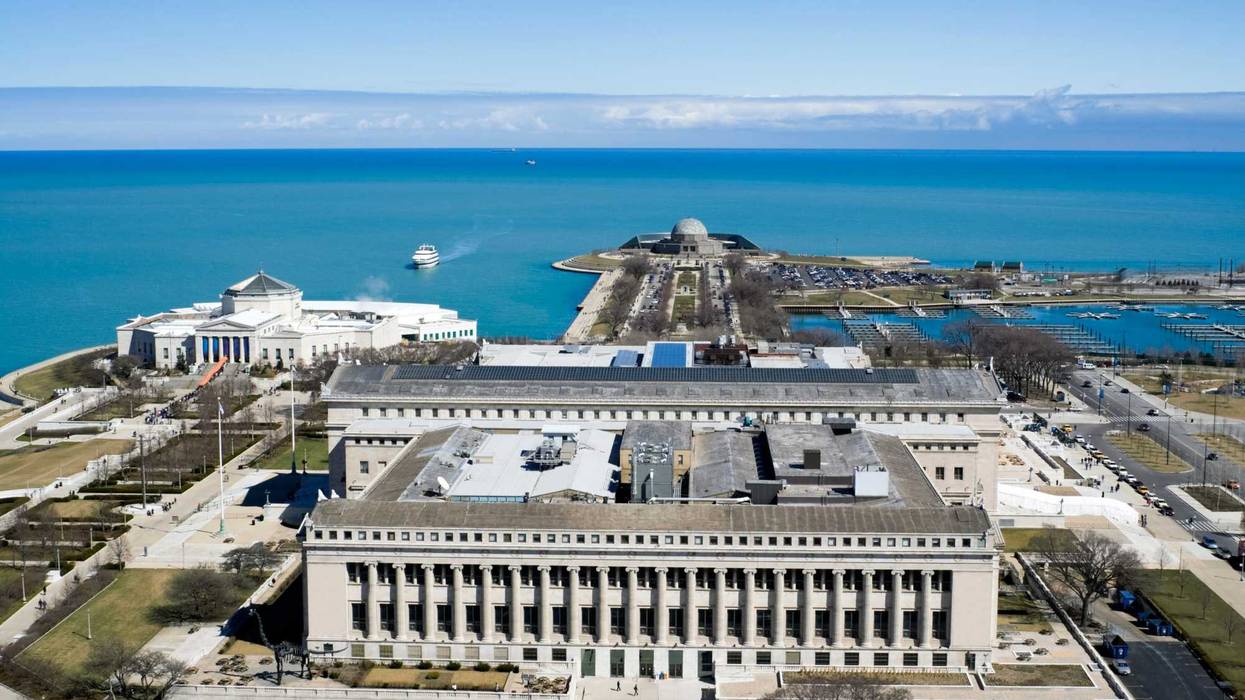 Parts of Museum Campus in Chicago