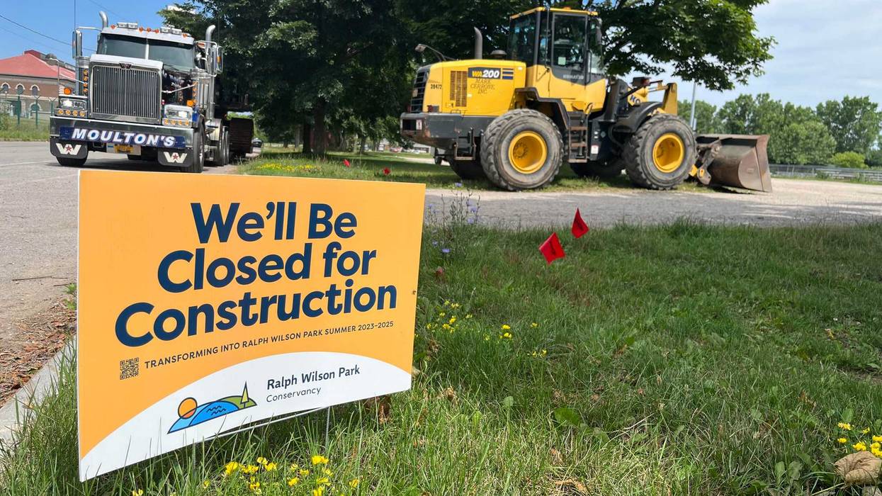 Parts of Ralph Wilson Park (formally known as LaSalle Park) will remain closed for construction