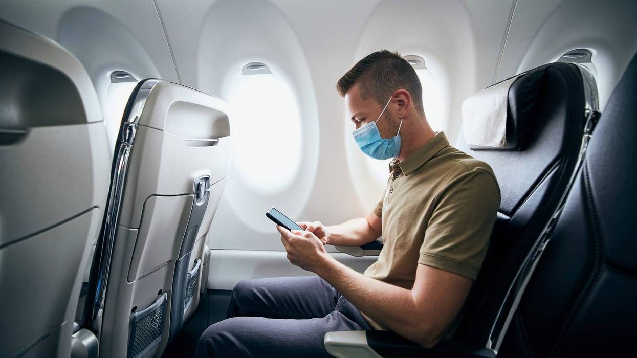 Passengers are still required to wear their masks on planes unless "actively" eating or drinking.
