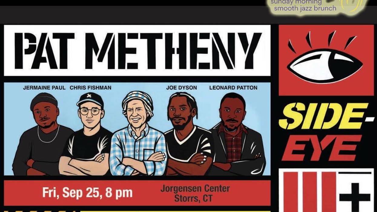 Win a pair of tickets to Pat Metheny at Jorgensen Center