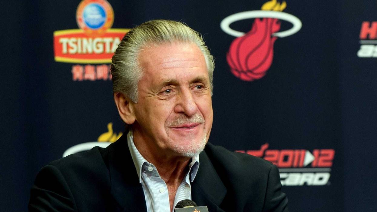 Pat Riley Smiling