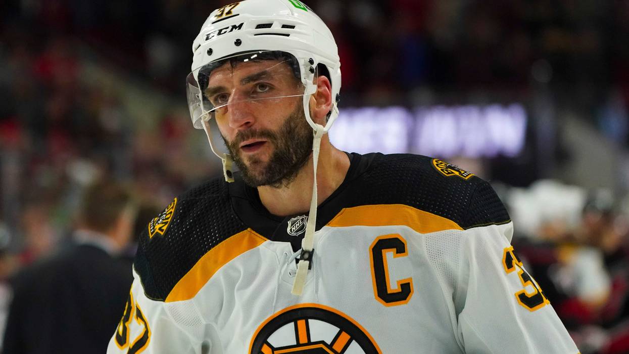 Patrice Bergeron will play for the Bruins once more