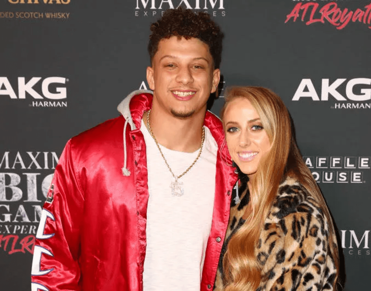 Patrick and Brittany Mahomes