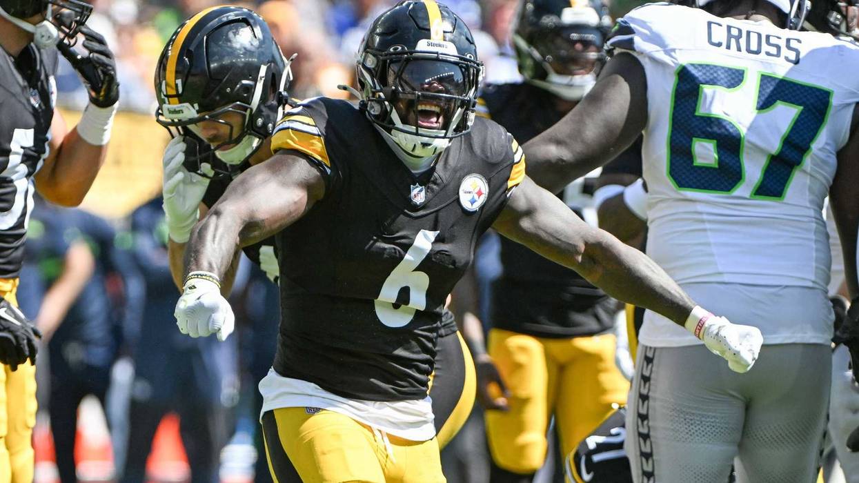 Patrick Queen excited vs Seattle