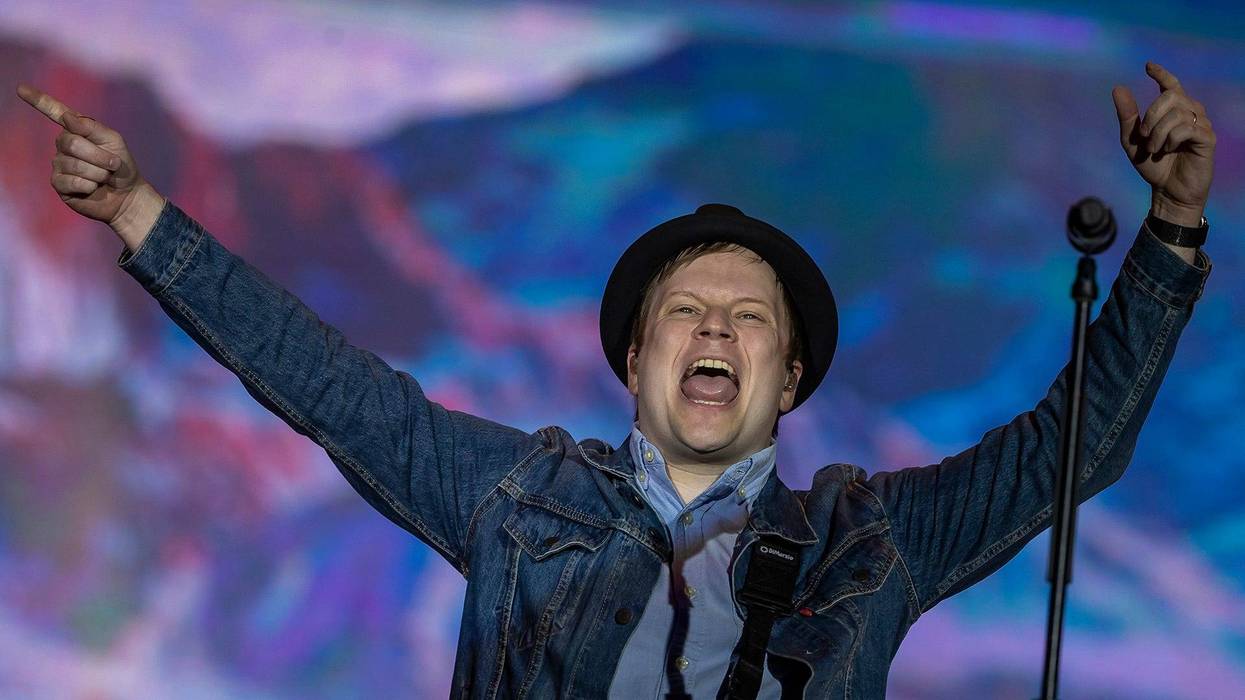 Patrick Stump of Fall Out Boy