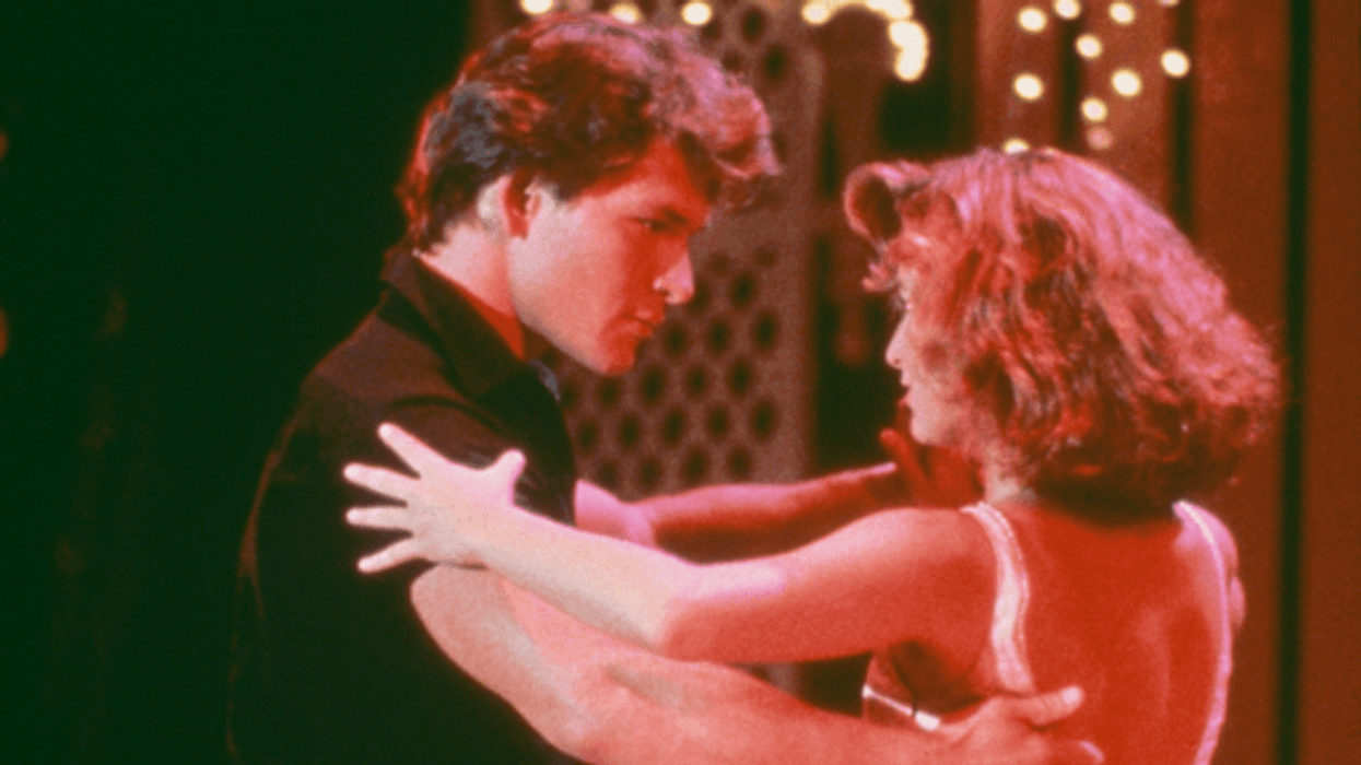 Patrick Swayze and Jennifer Grey in “Dirty Dancing” (1987).