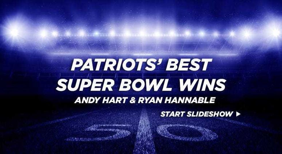 Patriots' best Super Bowl wins