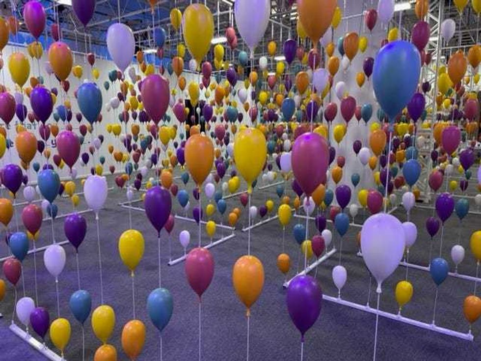 Patrons will be welcomed with an inter-connected maze, filled with thousands of suspended balloons representing different Dr. Seuss stories, inspired by the author
