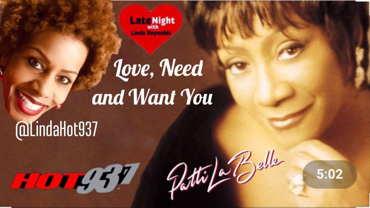 Patti LaBelle 1st #LateNightLove @LindaHot937