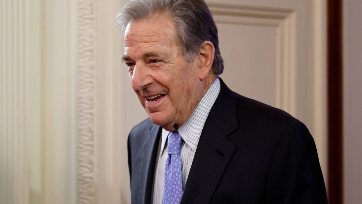 Paul Pelosi, husband of U.S. House Speaker Nancy Pelosi (D-CA), arrives for a reception honoring Greek Prime Minister Kyriakos Mitsotakis and his wife Mareva Mitsotakis in the East Room of the White House on May 16, 2022 in Washington, DC.