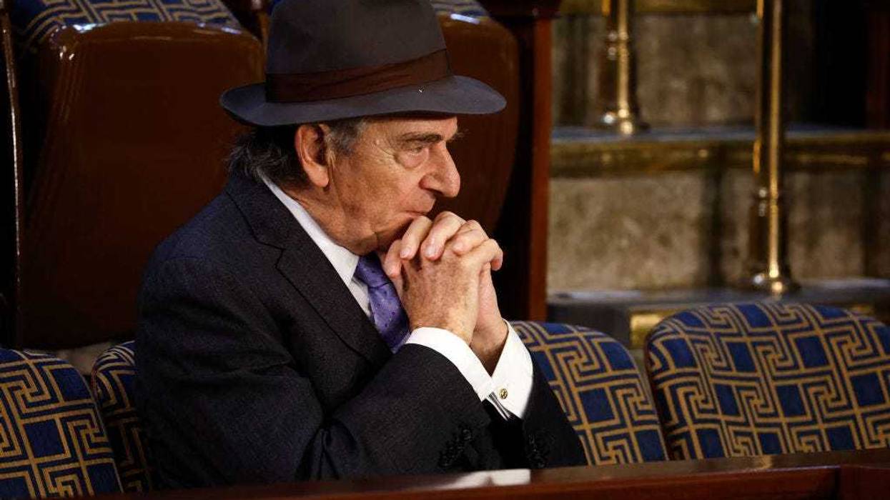 Paul Pelosi, husband of US Rep. Nancy Pelosi (D-CA) waits for the start of U.S. President Joe Biden's State of the Union address in the House Chambers of the U.S. Capitol on February 07, 2023 in Washington, DC.