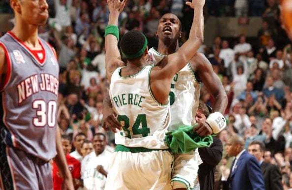 Paul Pierce and Eric Williams