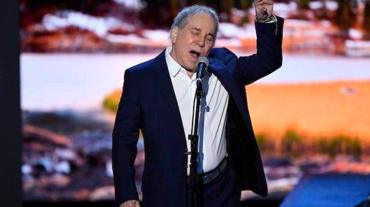 Paul Simon performing in 2016