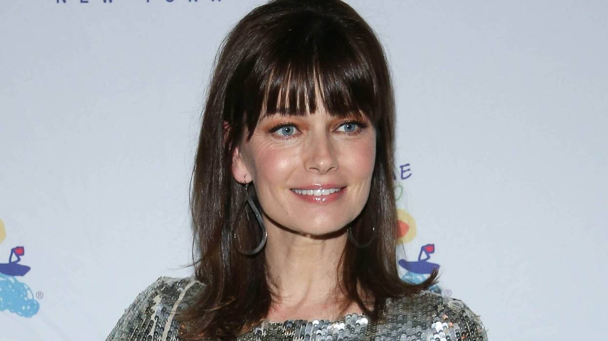Paulina Porizkova attends Children's Defense Fund "Beat The Odds" gala