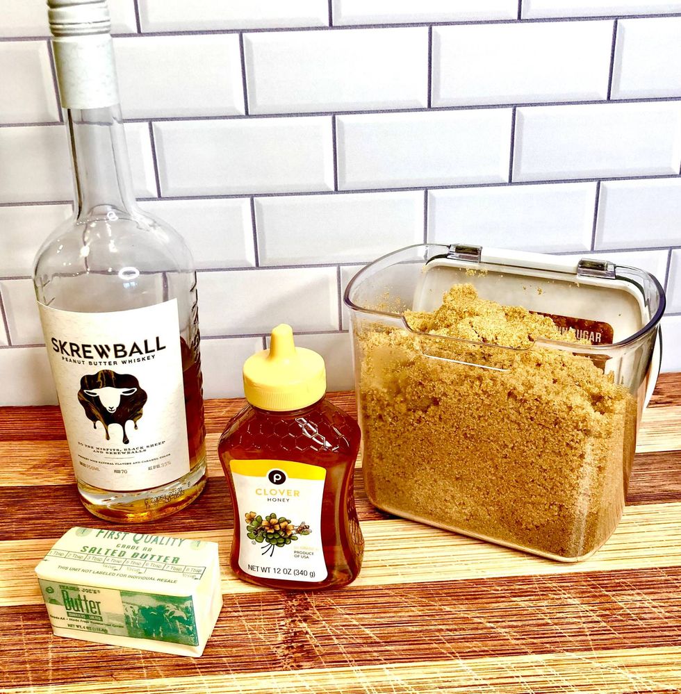 Peanut Butter Whiskey Smoked Ribs