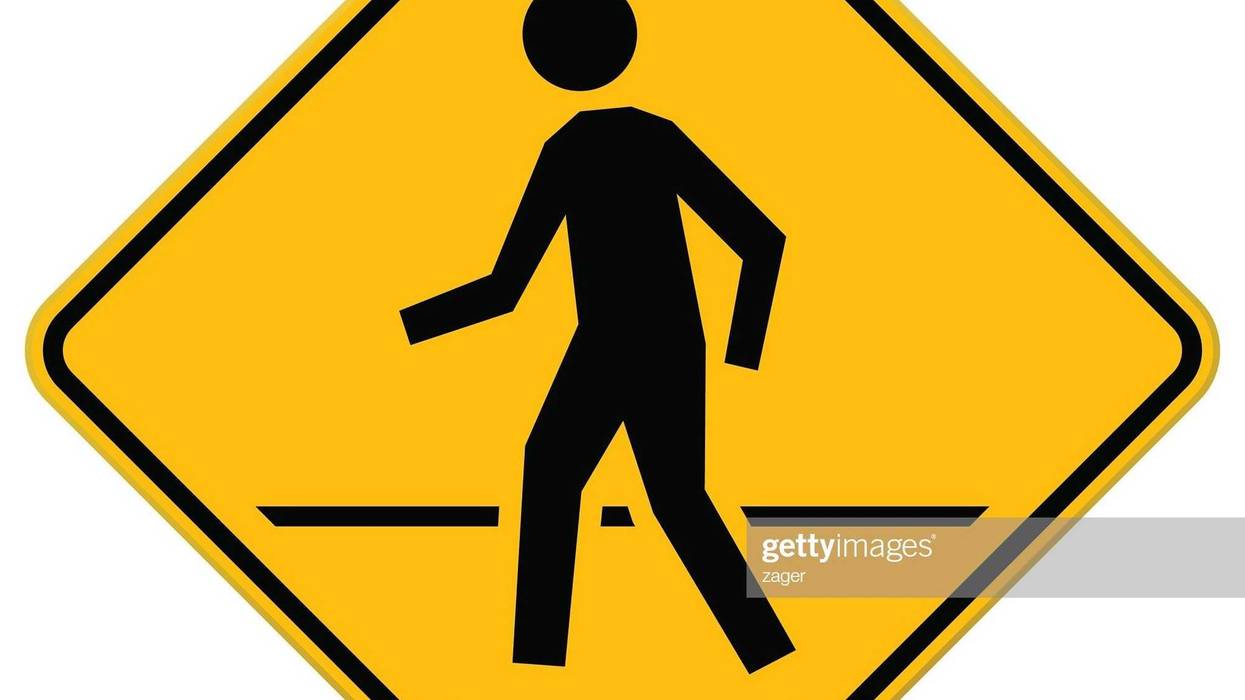 Pedestrian Crossing sign (Photo Credit: Getty Images)