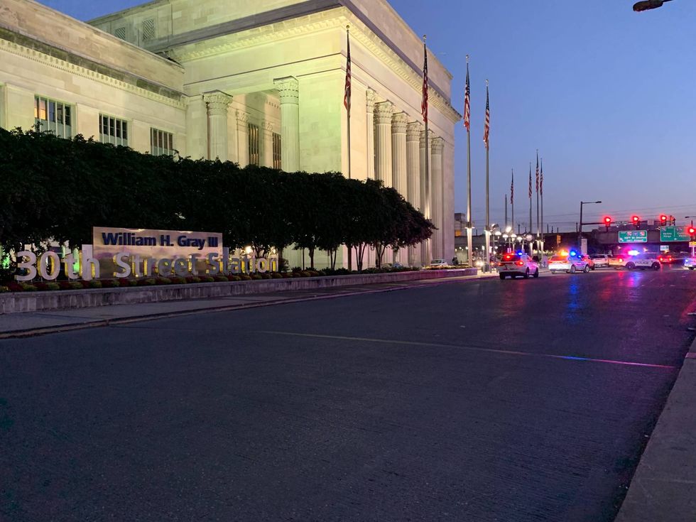 Pedestrian fatally struck by car outside 30th Street Station; roads closed