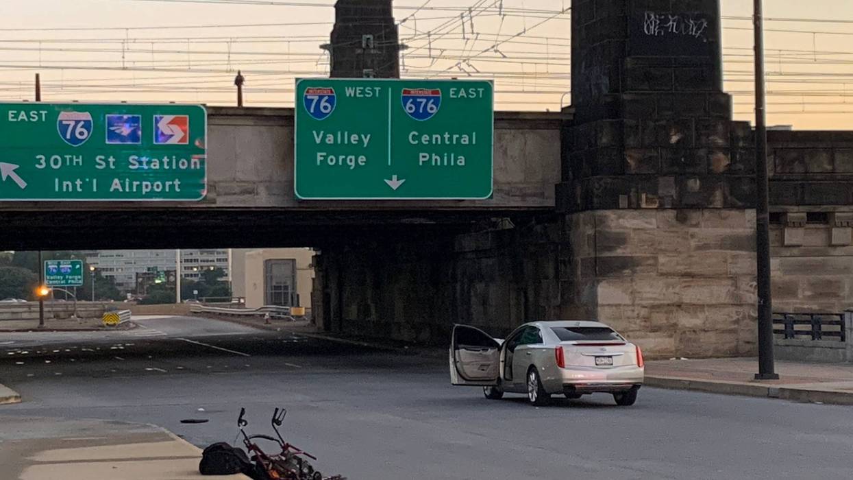 Pedestrian fatally struck by car outside 30th Street Station; roads closed