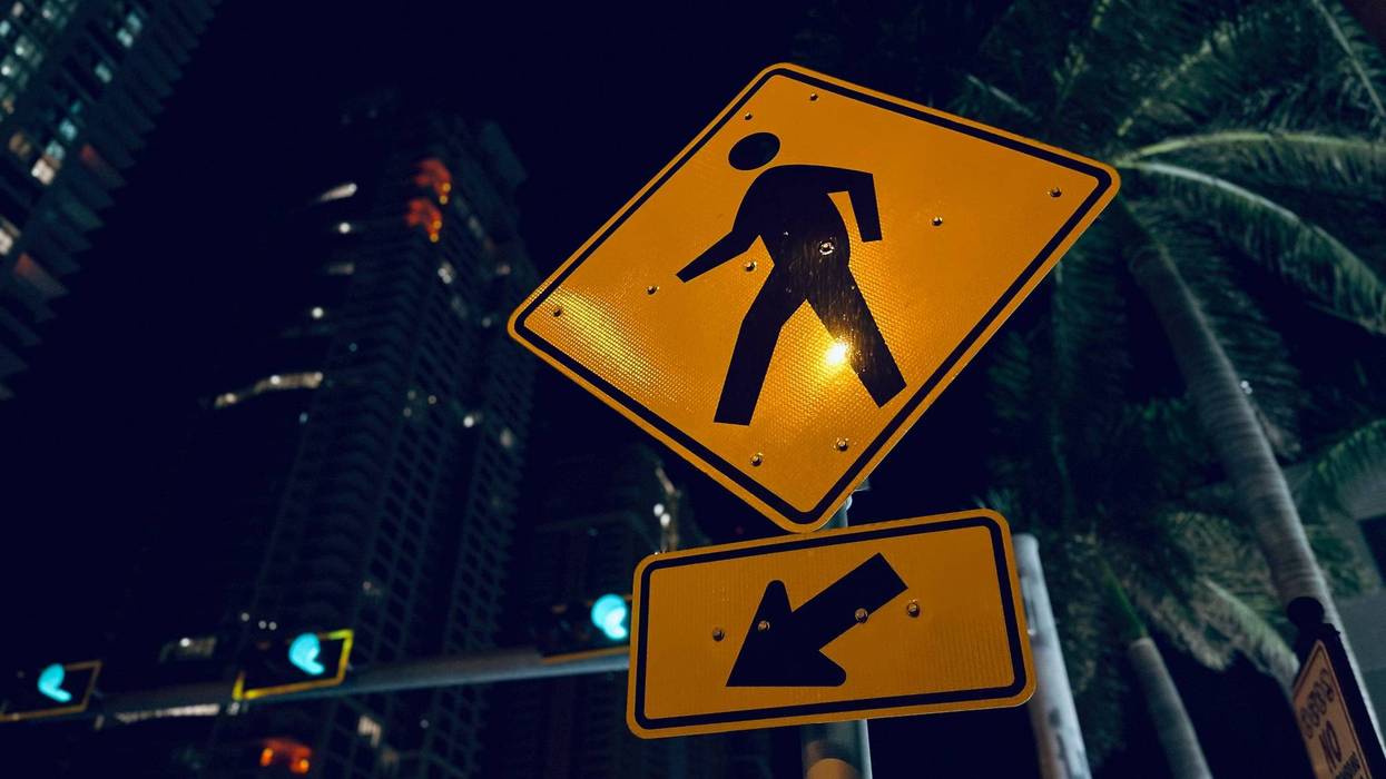 Pedestrian struck, killed Uptown