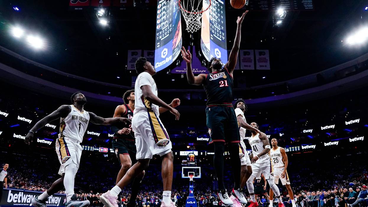 Pelicans 76ers Basketball