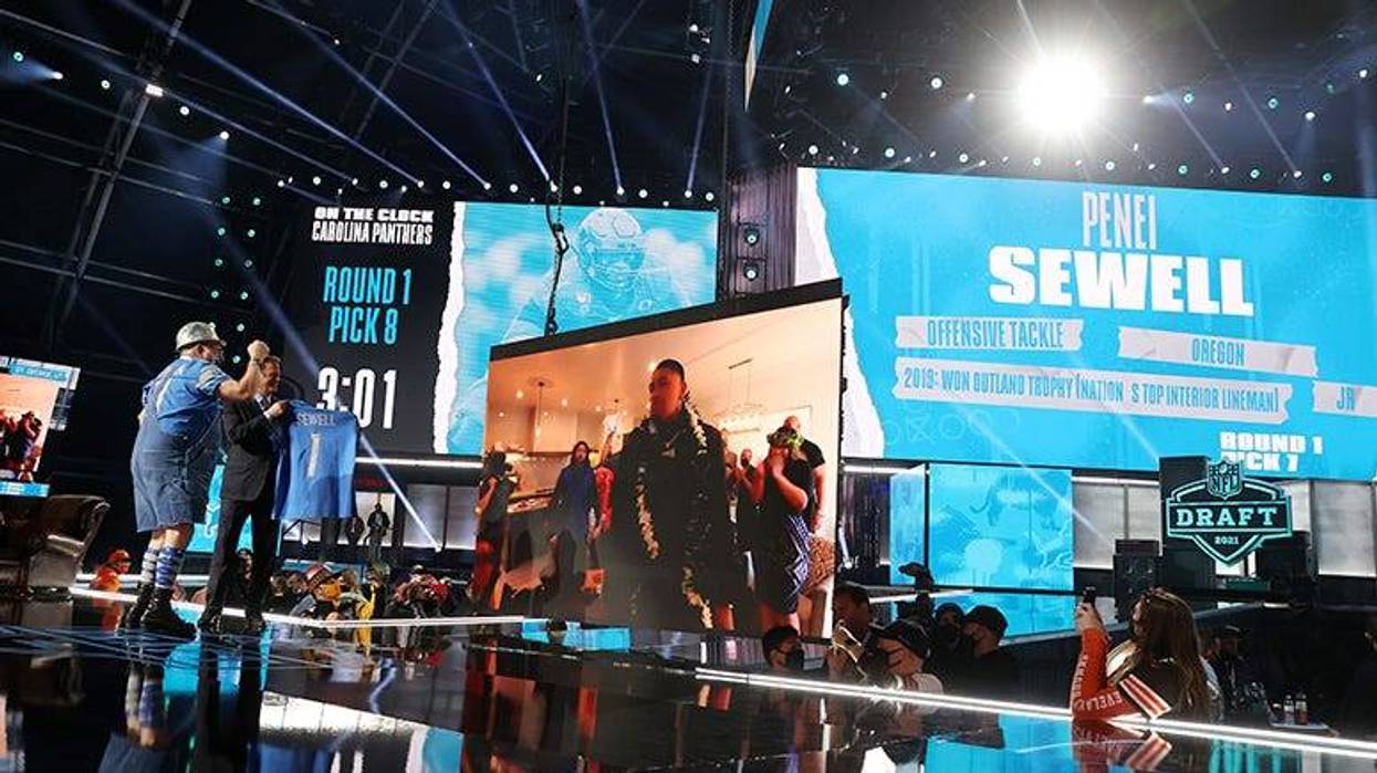 Penei Sewell Detroit Lions NFL Draft