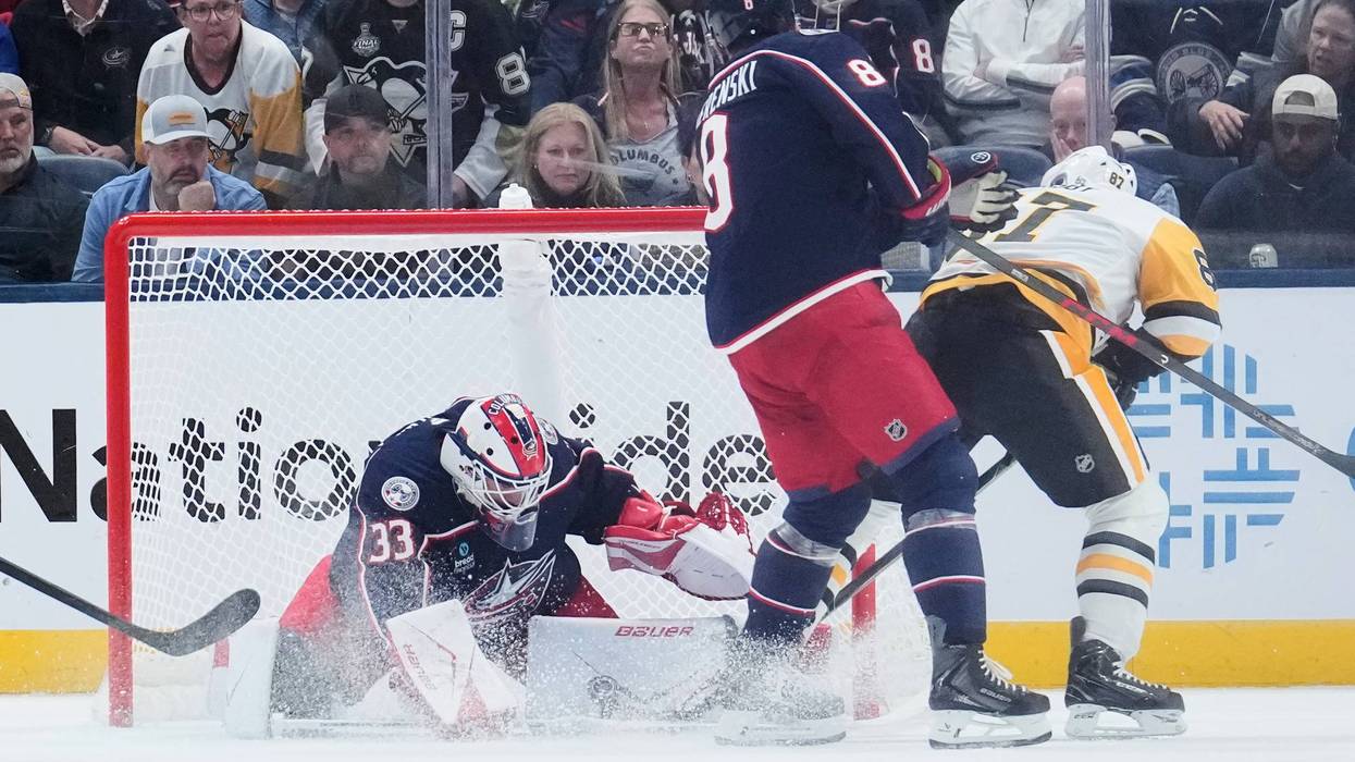 Penguins Blue Jackets Hockey