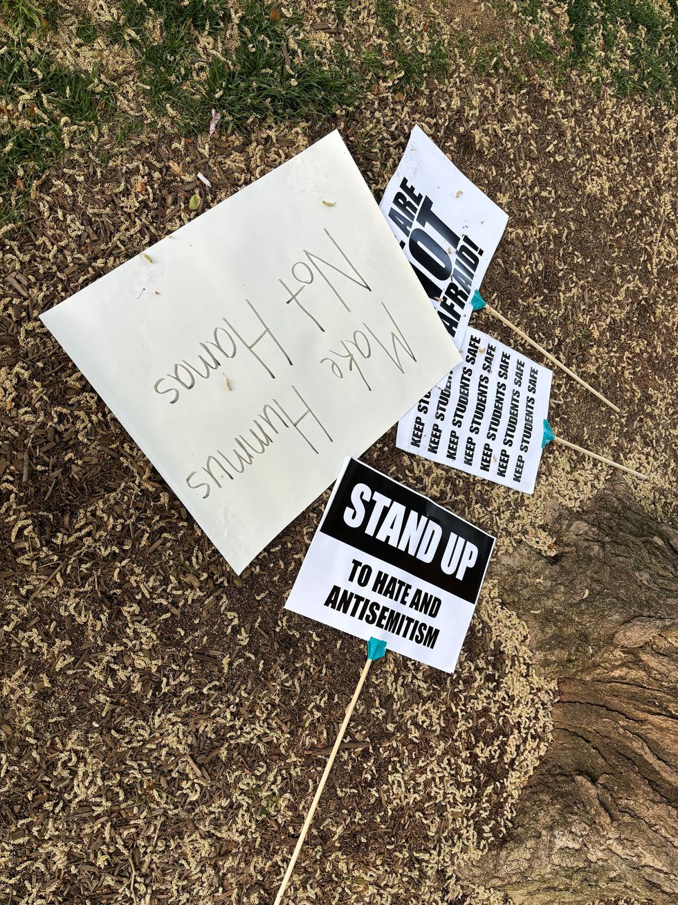 Penn encampment protest