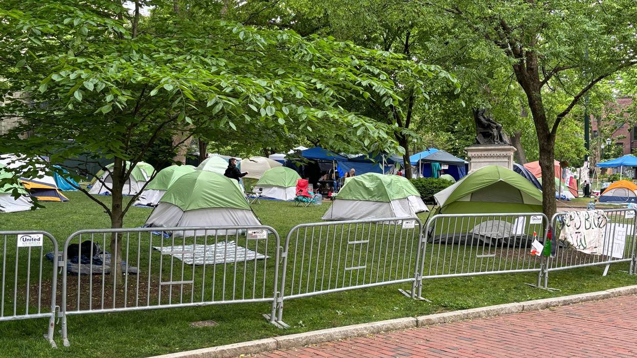 Penn encampment
