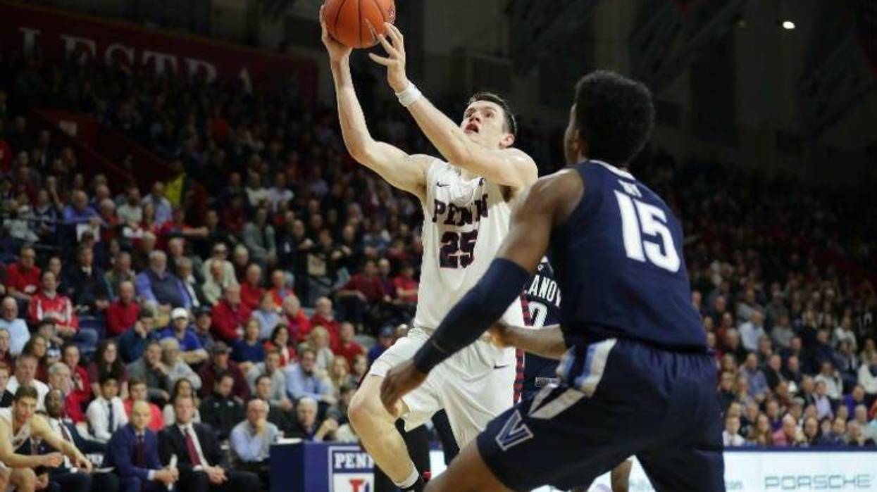 Penn junior forward A.J. Brodeur leads the team in points, rebounds, assists and blocks this season.