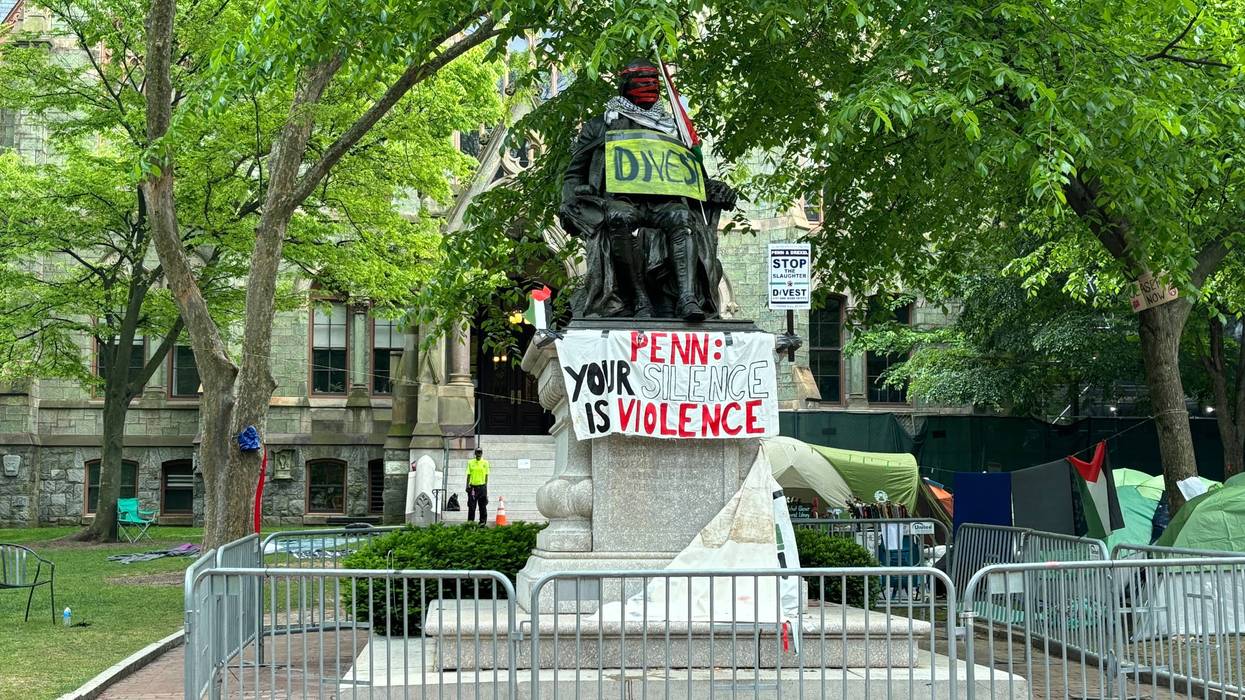 Penn protest encampment