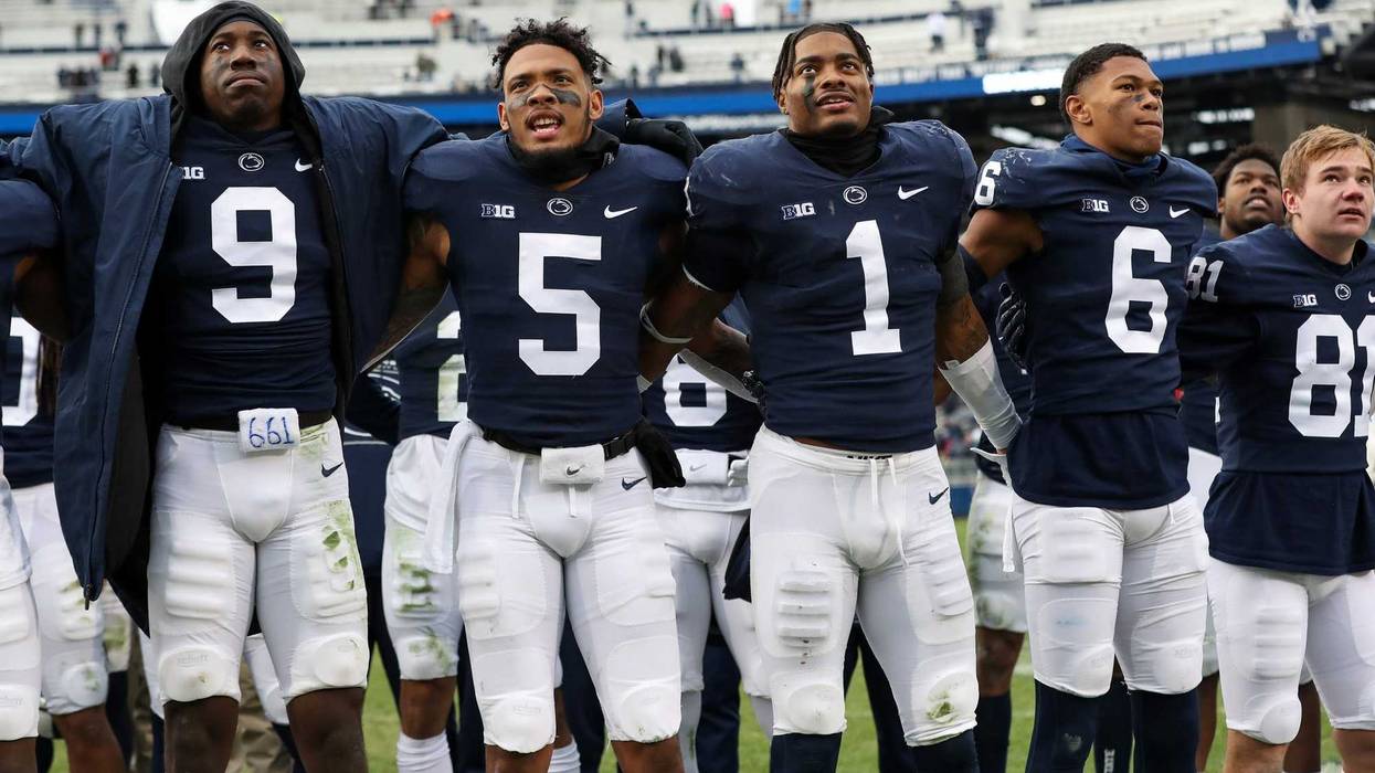 Penn State team on field