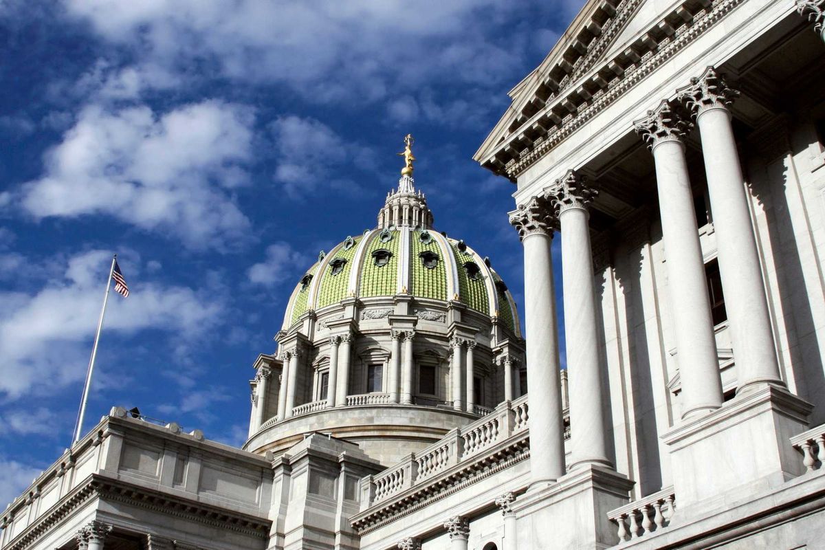 Pennsylvania Capitol Building in Harrisburg