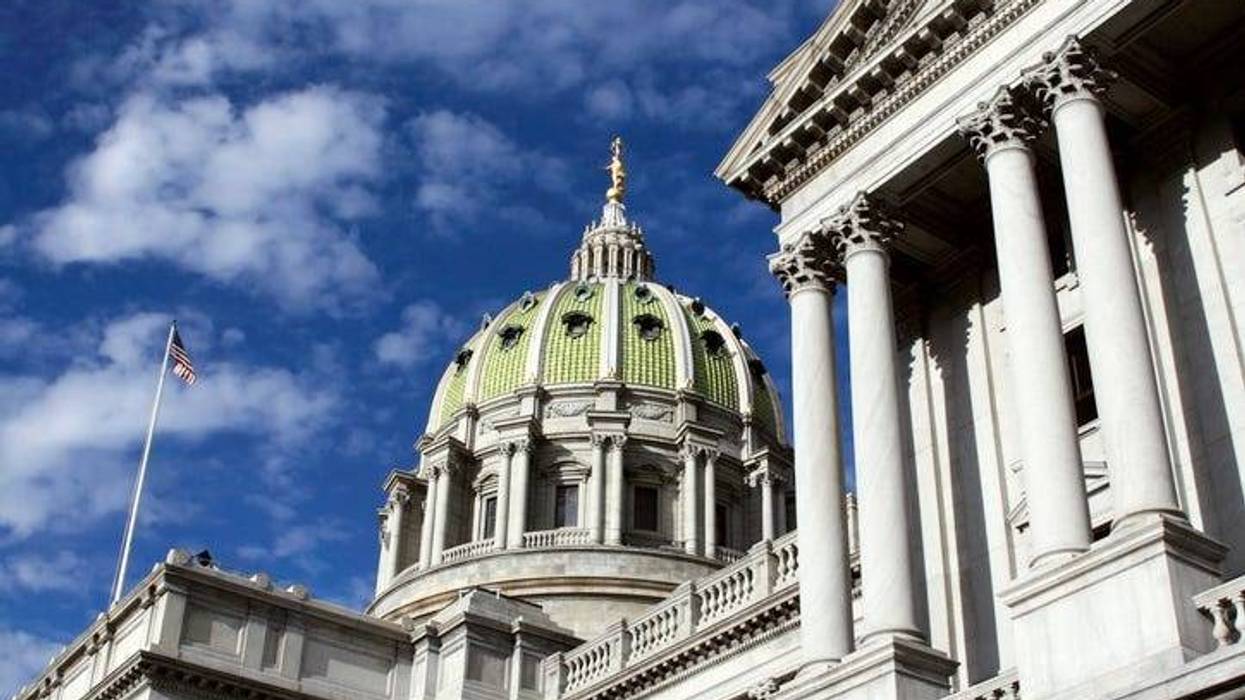 Pennsylvania Capitol Building in Harrisburg.