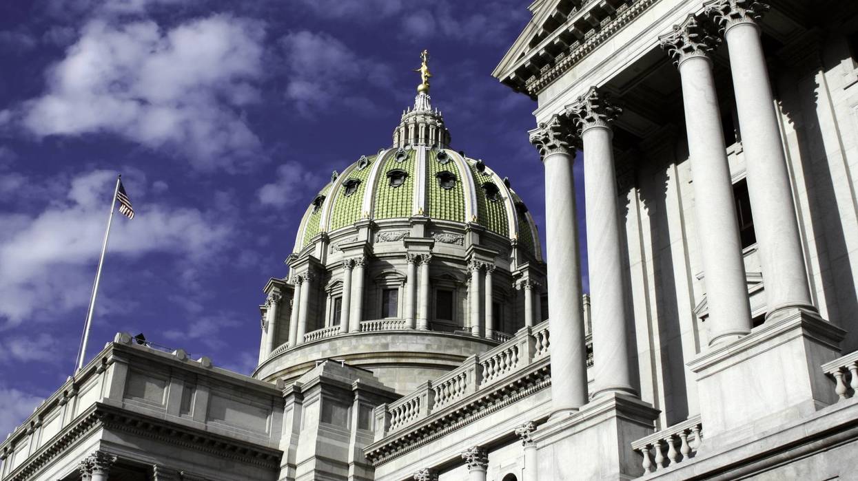 Pennsylvania Capitol building in Harrisburg