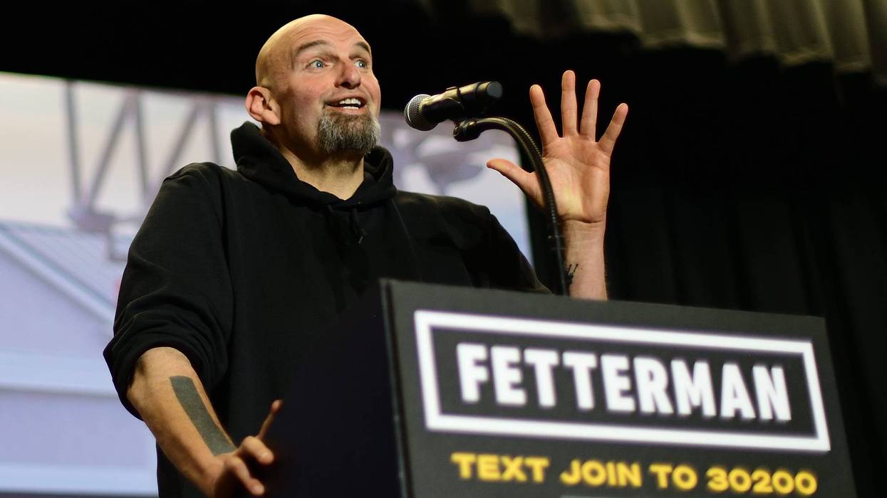 Pennsylvania Democratic U.S. Senate candidate John Fetterman.