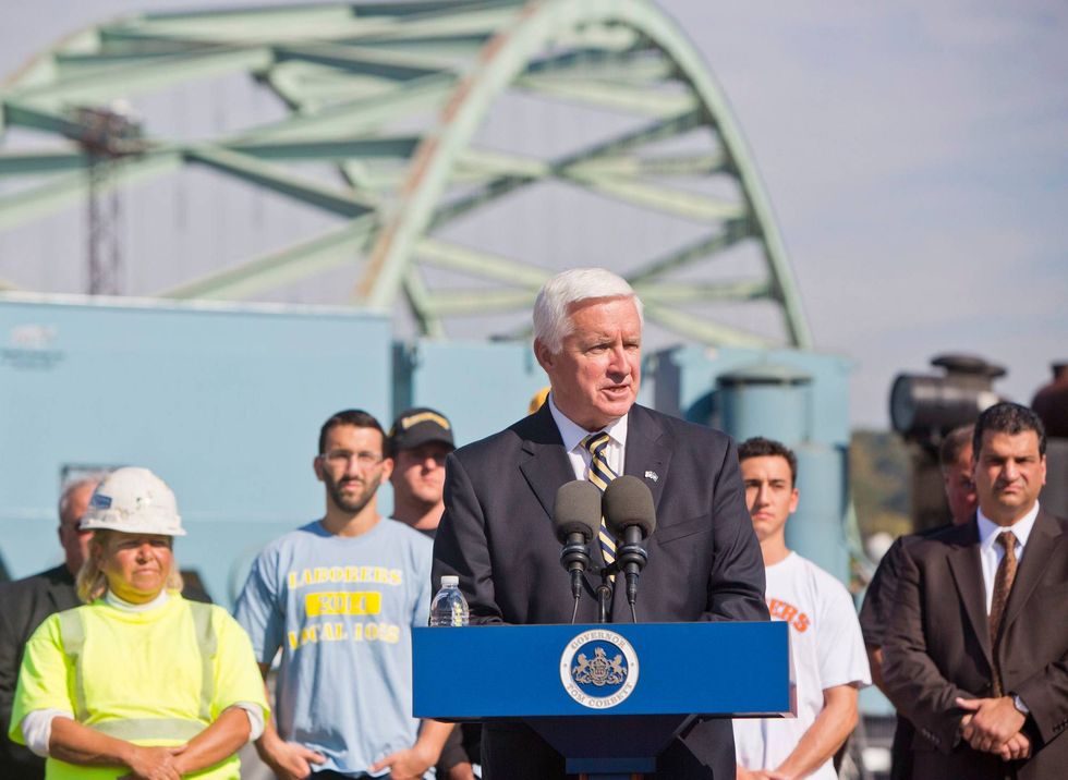 Pennsylvania has used its gas tax to fund State Police for decades. But a big gas tax hike in 2013 — approved by former Republican Gov. Tom Corbett as a way to increase funding for repairs to the state