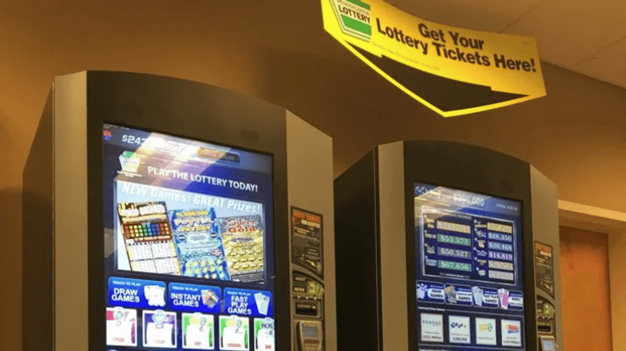 Pennsylvania Lottery machine