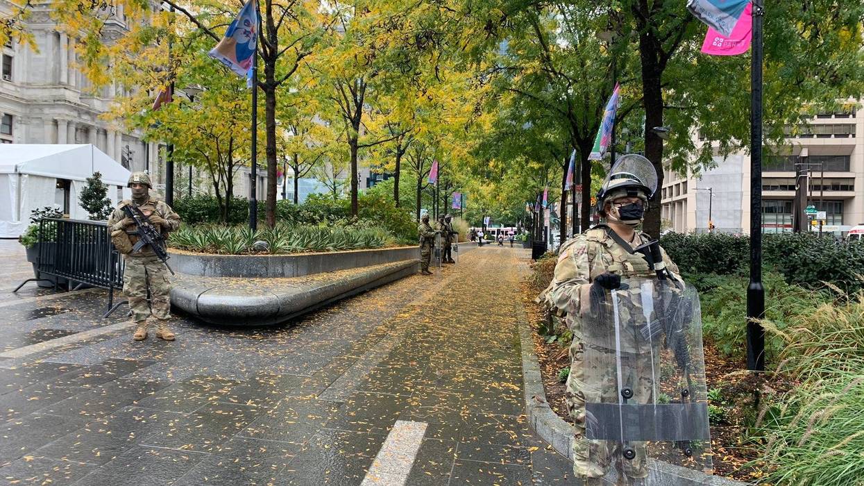 Pennsylvania National Guard arrives in Philadelphia