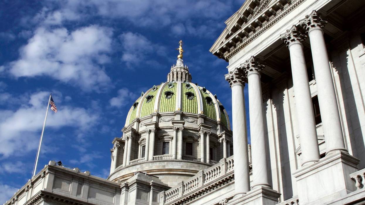 Pennsylvania state Capitol in Harrisburg