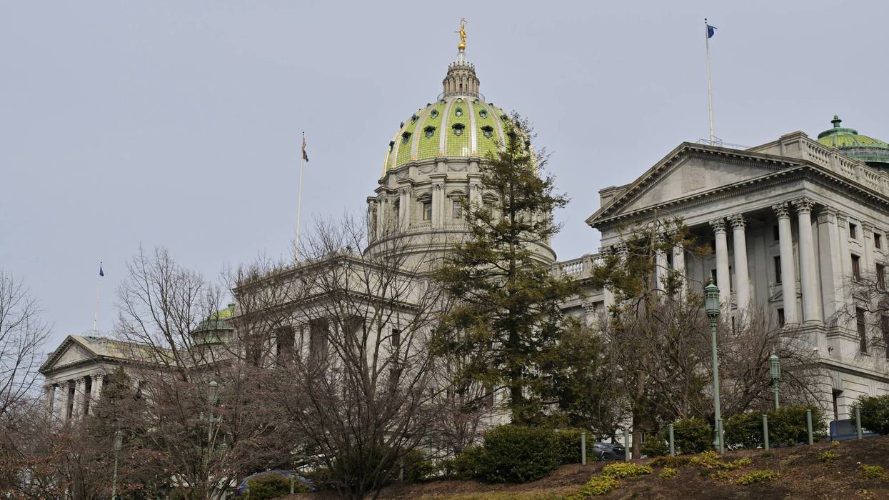 Pennsylvania state capitol in Harrisburg
