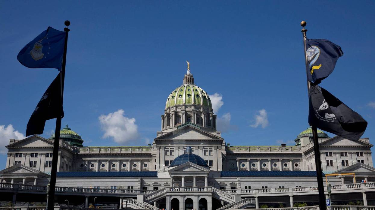 Pennsylvania State Capitol in Summer