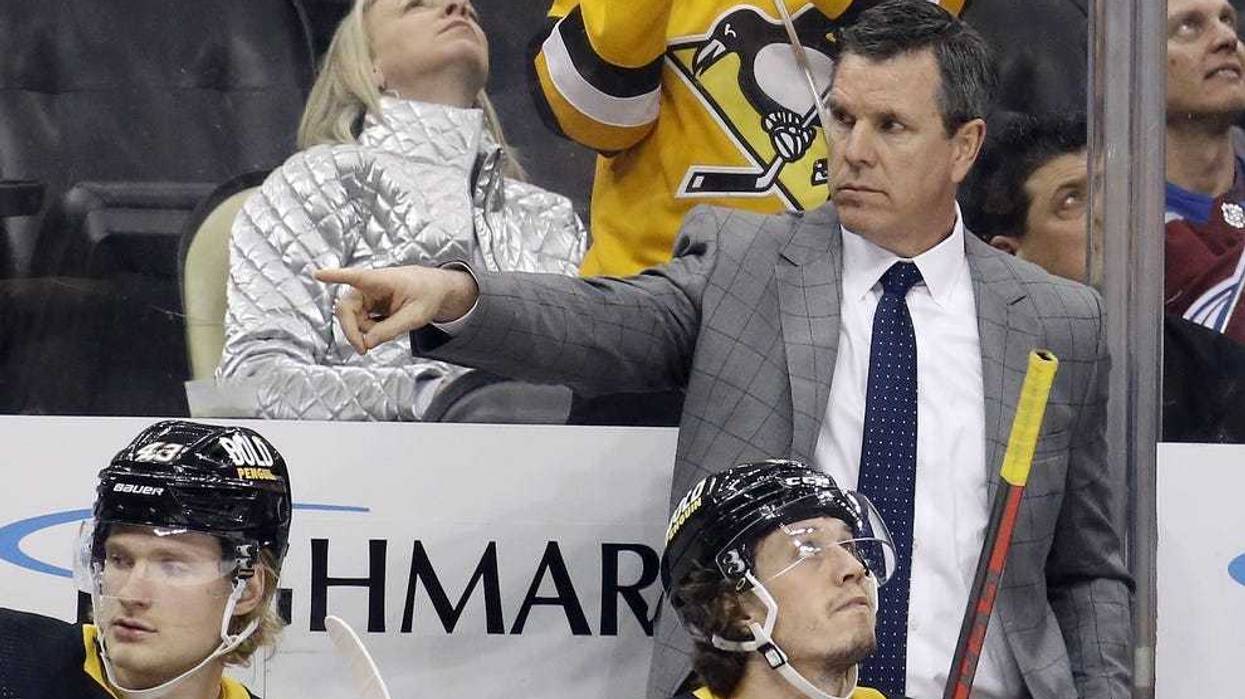 Pens head coach Mike Sullivan