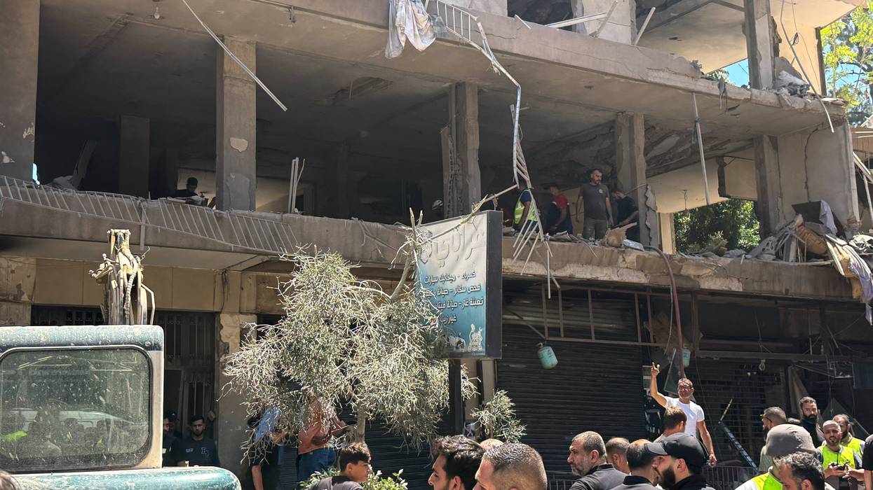 Israeli military strikes Beirut suburbs ahead of anticipated US-Iran deal