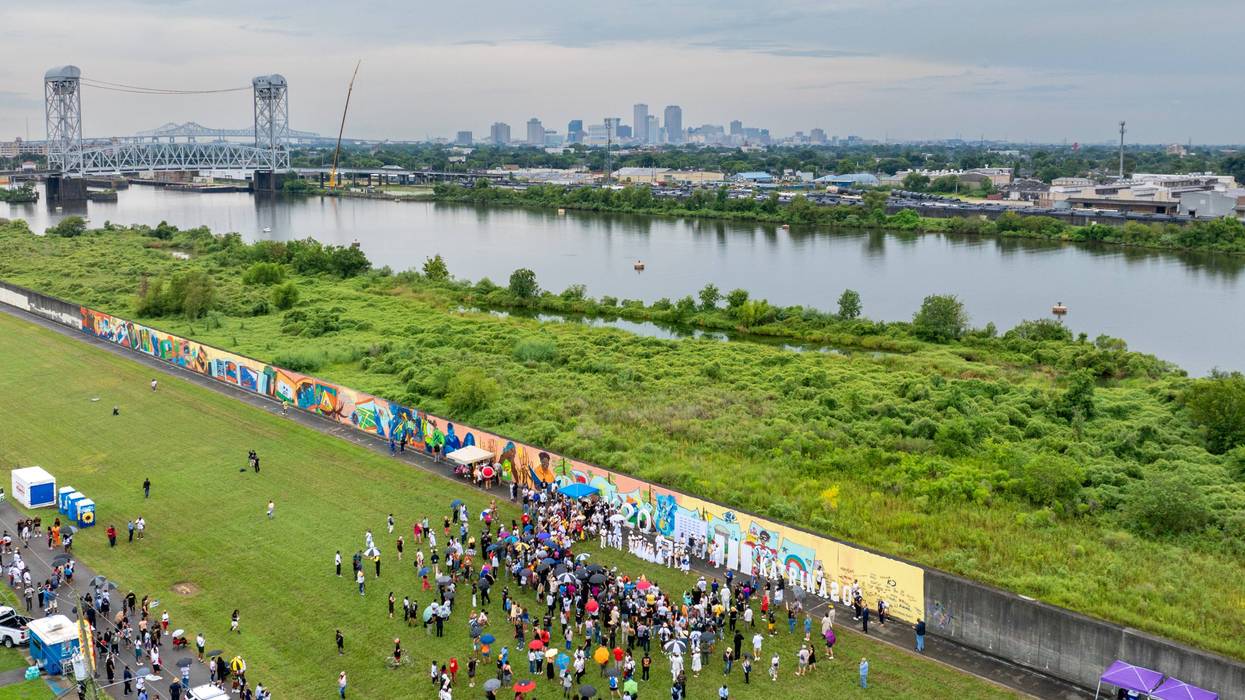 people gathering at festival