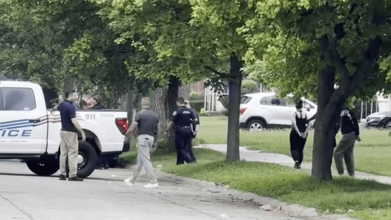 6 arrested at scene of deadly shooting and crash on Detroit's west side
