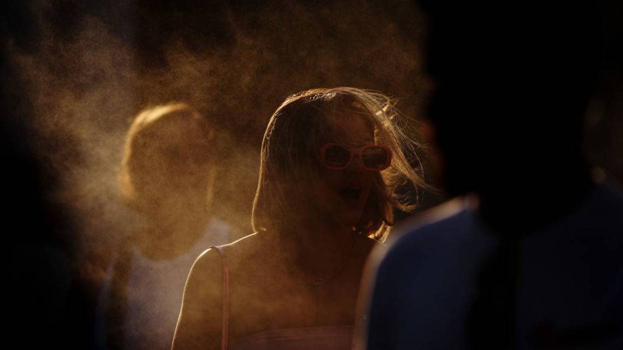 people in heat