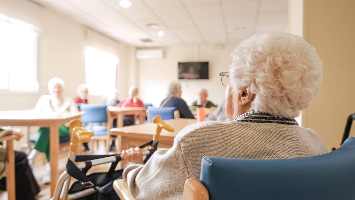 people inside a nursing home