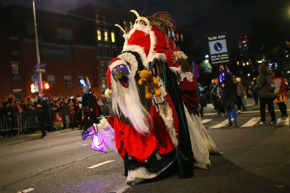 People participate in New York