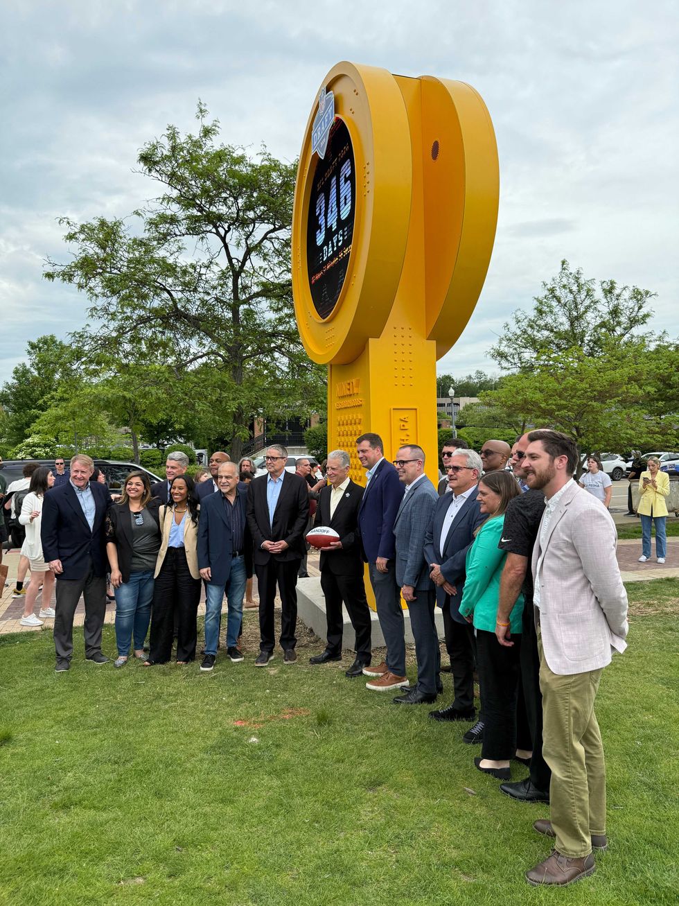 people responsible for NFL Draft countdown clock