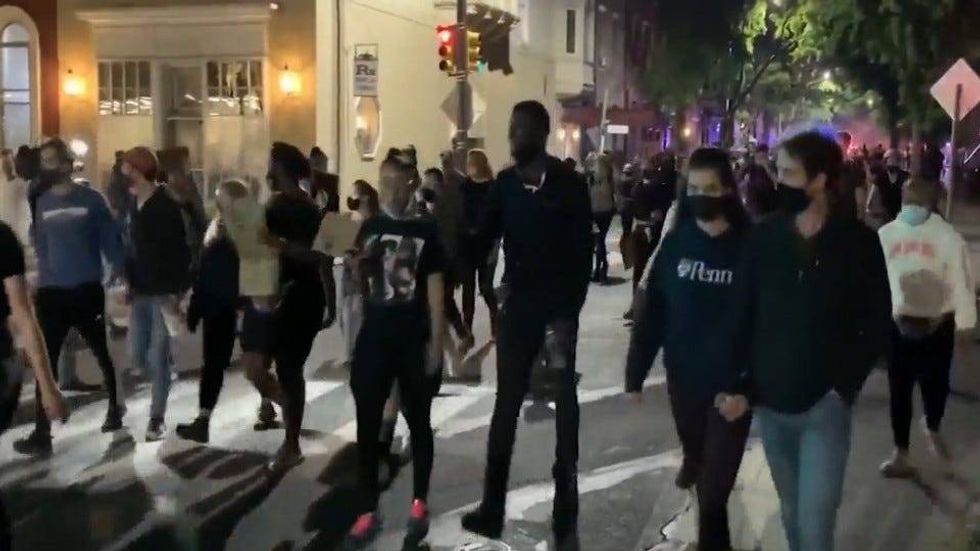 People took to the streets of Philly, protesting the decision of a Kentucky grand jury not to indict police offers in the death of Breonna Taylor.